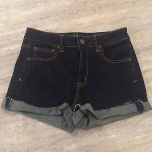 American eagle super stretch denim shorts